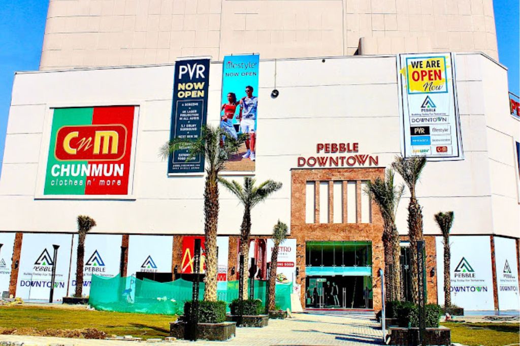 Pebble downtown mall in faridabad