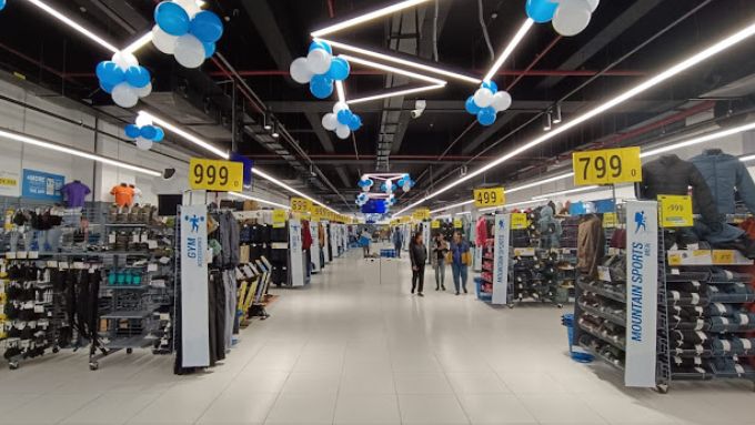 Decathlon Faridabad Product Lines 